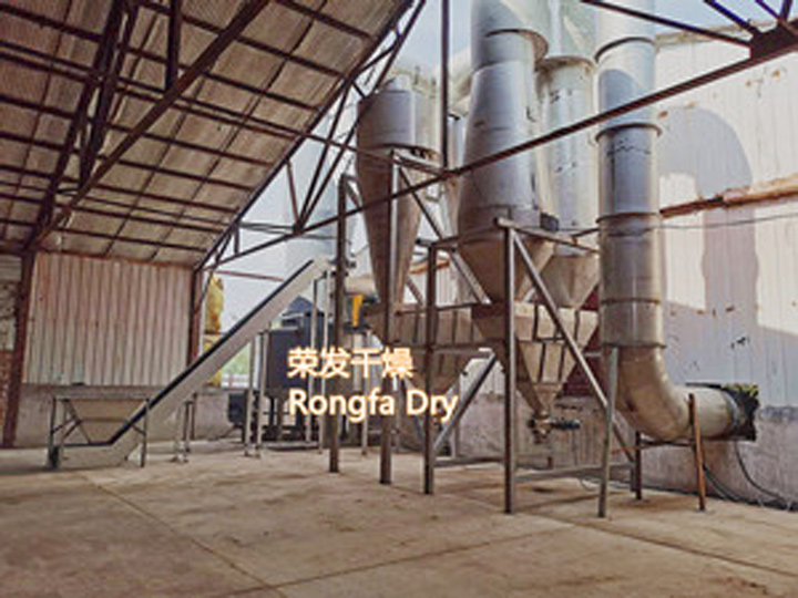 豆腐猫砂原料专用烘干干燥机生产线