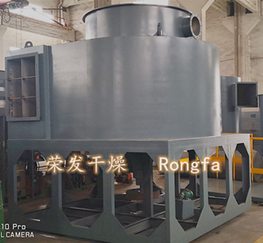 山东豆制纤维处理公司订购我荣发干燥公司-1600型闪蒸干燥机，现已制作完成，处理产能1500kg/h；